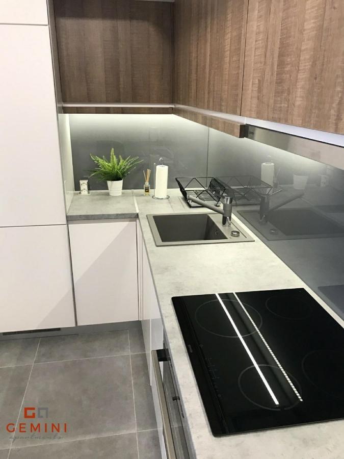 Gemini Apartment 3 - Modern Apartment With City View โนวีซาด ภายนอก รูปภาพ
